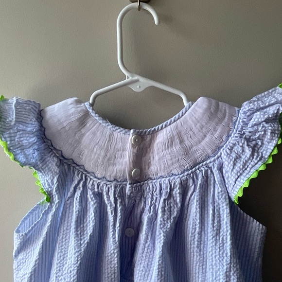 Mom & Me Hand Smocked Embroidered Dress - Picture 4 of 7